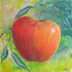 Pomme 2 essai effet " dlav" Sylvie Peters 2009