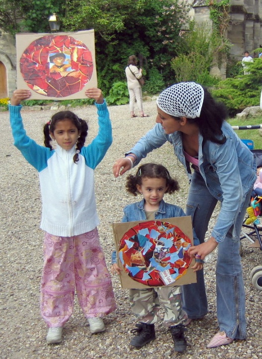 Victoire, mandala tr�s r�ussis, jolie petite famille