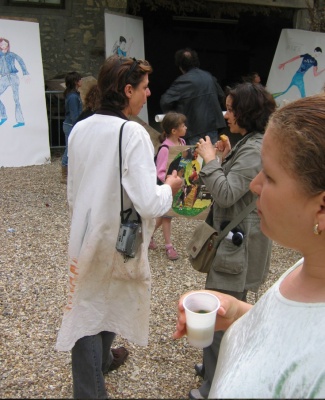 grande effervescence au moment du go�ter